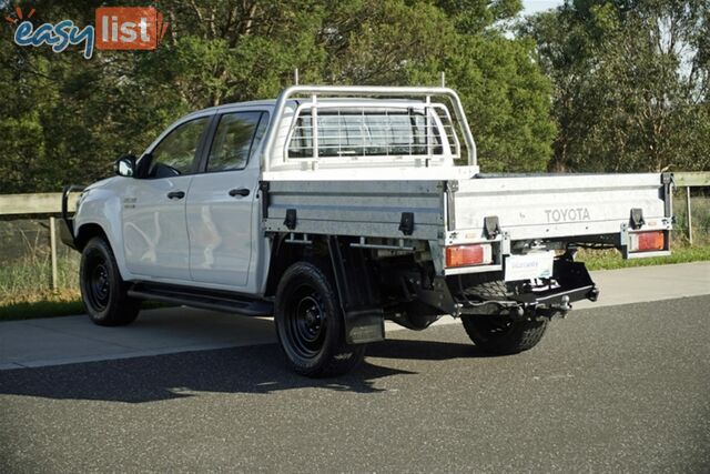 2019 TOYOTA HILUX SR DUAL CAB GUN126R CAB CHASSIS