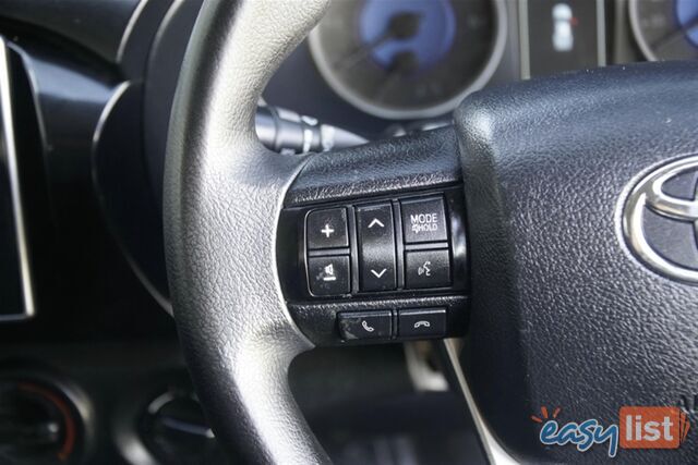 2019 TOYOTA HILUX SR DUAL CAB GUN126R CAB CHASSIS