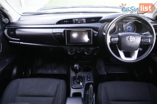 2019 TOYOTA HILUX SR DUAL CAB GUN126R CAB CHASSIS