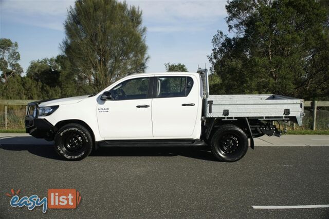 2019 TOYOTA HILUX SR DUAL CAB GUN126R CAB CHASSIS