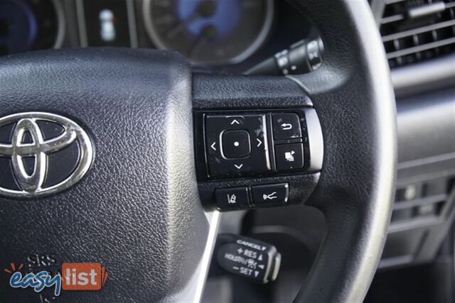 2019 TOYOTA HILUX SR DUAL CAB GUN126R CAB CHASSIS