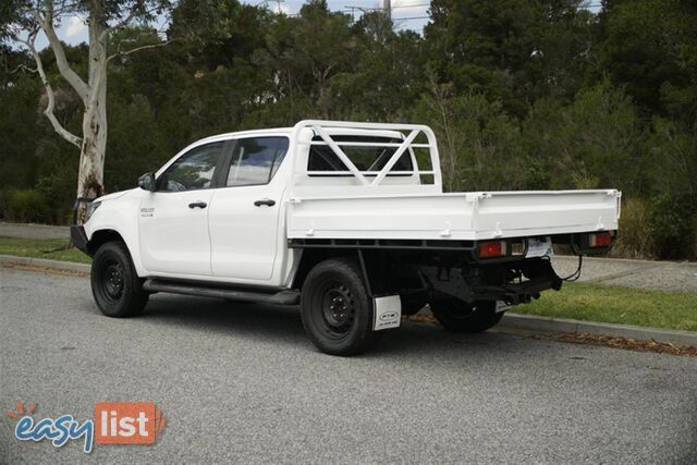 2019 TOYOTA HILUX SR DUAL CAB GUN126R CAB CHASSIS