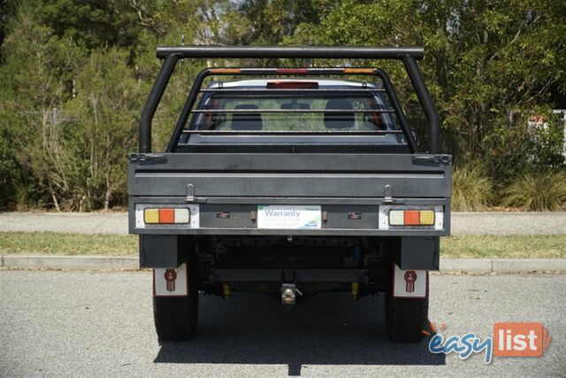 2013 ISUZU D-MAX SX EXTENDED CAB MY12 CAB CHASSIS