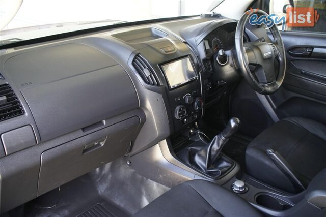 2013 ISUZU D-MAX SX EXTENDED CAB MY12 CAB CHASSIS