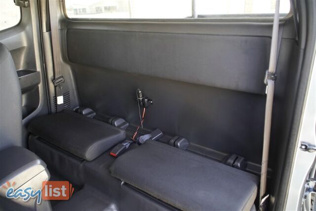 2013 ISUZU D-MAX SX EXTENDED CAB MY12 CAB CHASSIS