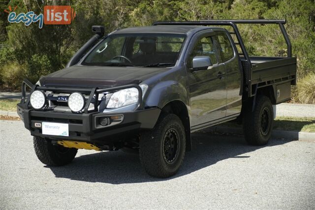 2013 ISUZU D-MAX SX EXTENDED CAB MY12 CAB CHASSIS