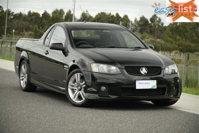 2011 HOLDEN UTE SV6 EXTENDED CAB VE II MY12 UTILITY