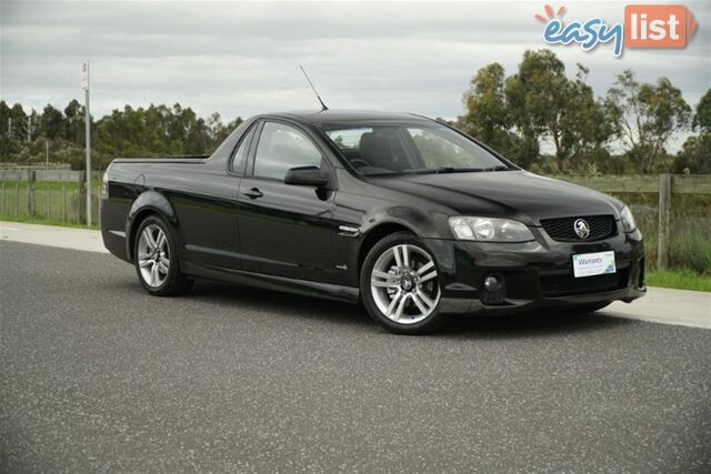 2011 HOLDEN UTE SV6 EXTENDED CAB VE II MY12 UTILITY