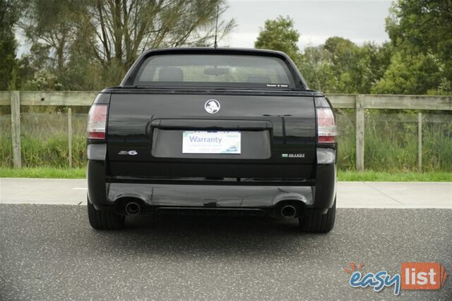 2011 HOLDEN UTE SV6 EXTENDED CAB VE II MY12 UTILITY