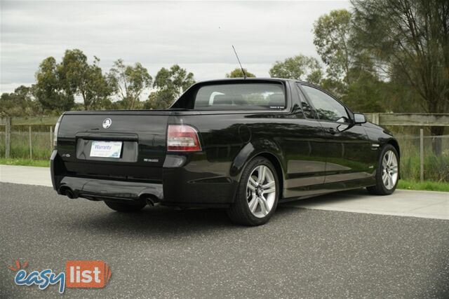 2011 HOLDEN UTE SV6 EXTENDED CAB VE II MY12 UTILITY