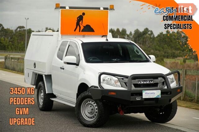 2016 ISUZU D-MAX SX EXTENDED CAB MY15.5 CAB CHASSIS