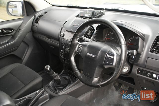 2016 ISUZU D-MAX SX EXTENDED CAB MY15.5 CAB CHASSIS