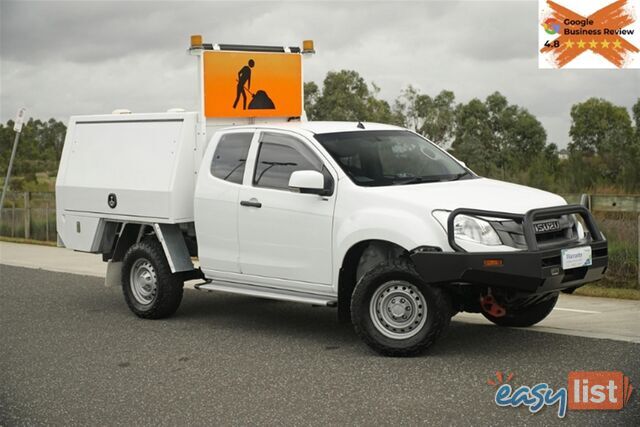 2016 ISUZU D-MAX SX EXTENDED CAB MY15.5 CAB CHASSIS