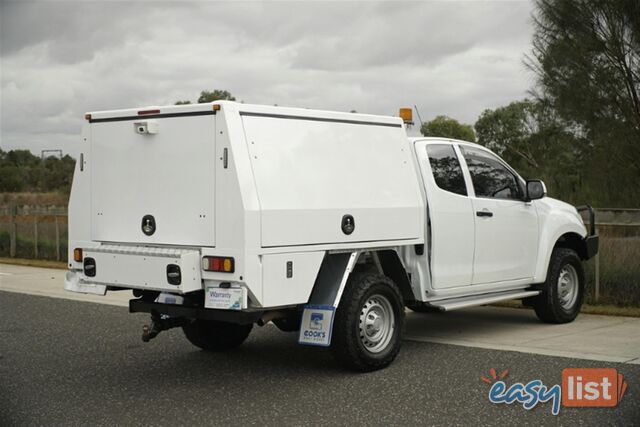 2016 ISUZU D-MAX SX EXTENDED CAB MY15.5 CAB CHASSIS