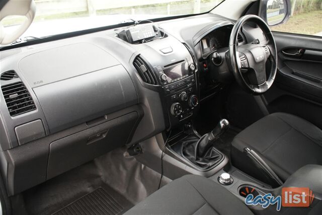 2016 ISUZU D-MAX SX EXTENDED CAB MY15.5 CAB CHASSIS