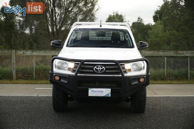 2019 TOYOTA HILUX SR DUAL CAB GUN126R CAB CHASSIS