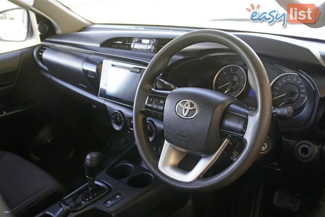 2019 TOYOTA HILUX SR DUAL CAB GUN126R CAB CHASSIS