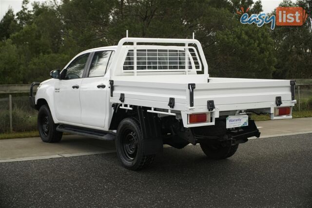 2019 TOYOTA HILUX SR DUAL CAB GUN126R CAB CHASSIS