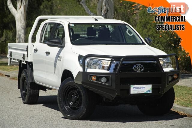 2018 TOYOTA HILUX SR DUAL CAB GUN126R CAB CHASSIS