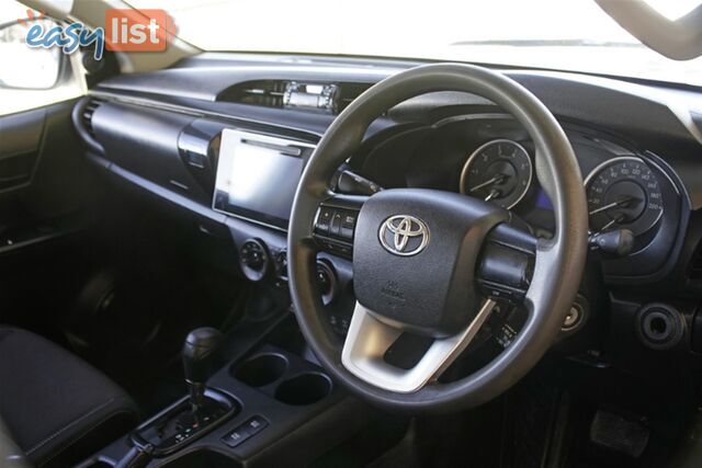 2018 TOYOTA HILUX SR DUAL CAB GUN126R CAB CHASSIS