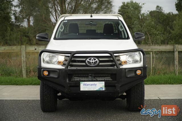 2017 TOYOTA HILUX SR DUAL CAB GUN126R CAB CHASSIS