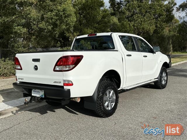 2018 MAZDA BT-50 XT DUAL CAB UR0YG1 UTILITY