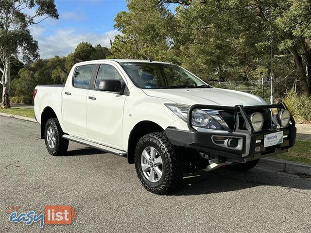 2018 MAZDA BT-50 XT DUAL CAB UR0YG1 UTILITY