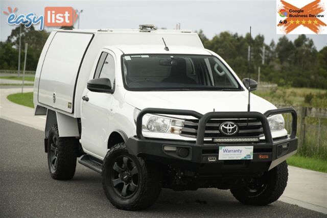 2017 TOYOTA HILUX SR SINGLE CAB GUN126R CAB CHASSIS