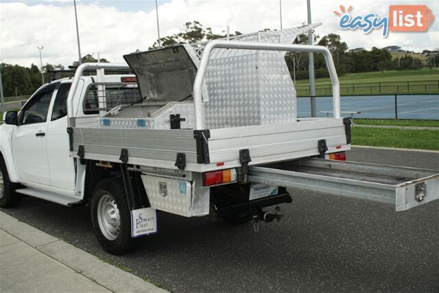 2016 ISUZU D-MAX SX EXTENDED CAB MY15.5 CAB CHASSIS