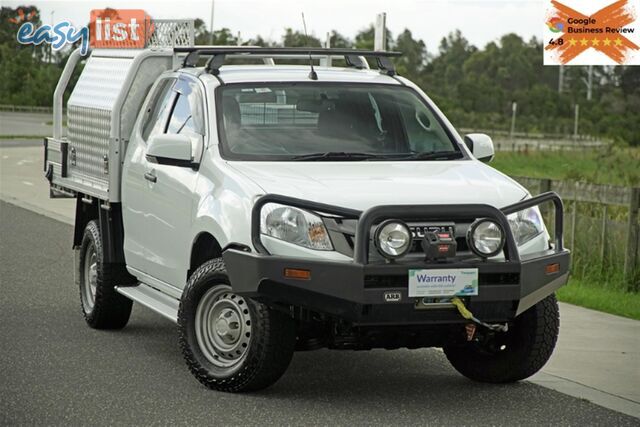 2016 ISUZU D-MAX SX EXTENDED CAB MY15.5 CAB CHASSIS