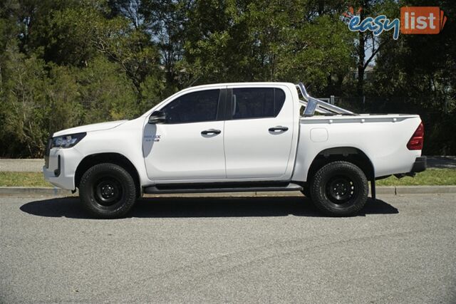 2020 TOYOTA HILUX SR DUAL CAB GUN126R CAB CHASSIS