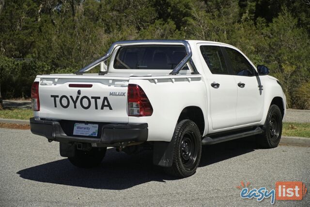 2020 TOYOTA HILUX SR DUAL CAB GUN126R CAB CHASSIS