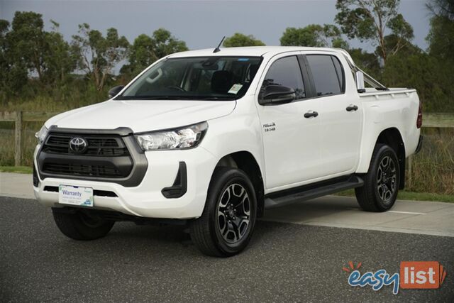 2020 TOYOTA HILUX SR DUAL CAB GUN126R CAB CHASSIS