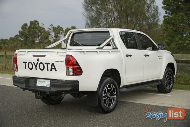 2020 TOYOTA HILUX SR DUAL CAB GUN126R CAB CHASSIS