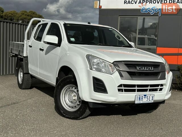 2018 ISUZU D-MAX SX DUAL CAB MY18 CAB CHASSIS