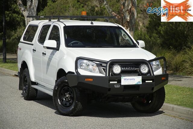 2016 ISUZU D-MAX SX DUAL CAB MY15 UTILITY