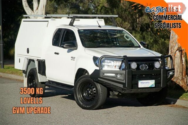 2019 TOYOTA HILUX SR EXTENDED CAB GUN126R CAB CHASSIS