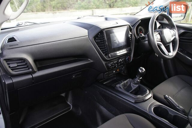 2021 ISUZU D-MAX SX SINGLE CAB RG MY22 CAB CHASSIS
