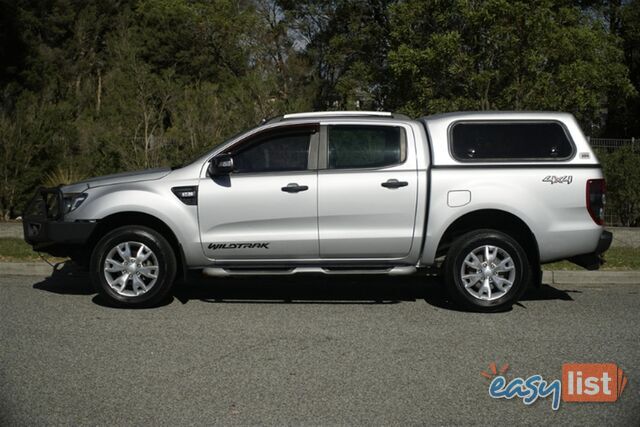 2013 FORD RANGER WILDTRAK DUAL CAB PX UTILITY