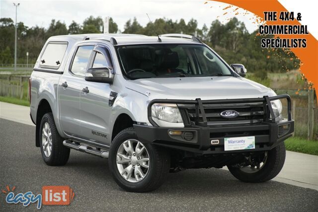 2013 FORD RANGER WILDTRAK DUAL CAB PX UTILITY