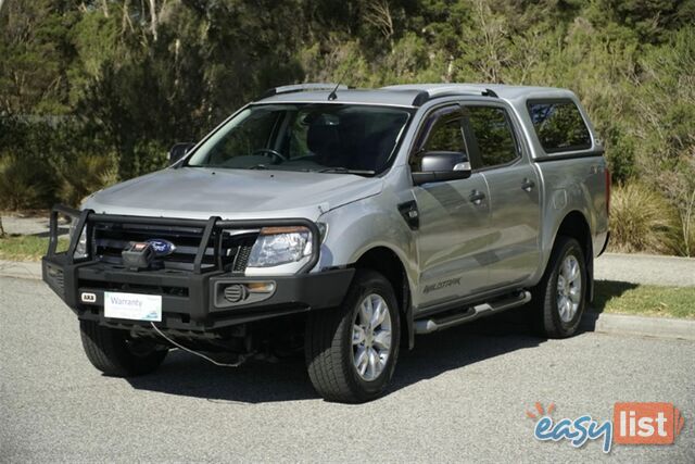 2013 FORD RANGER WILDTRAK DUAL CAB PX UTILITY