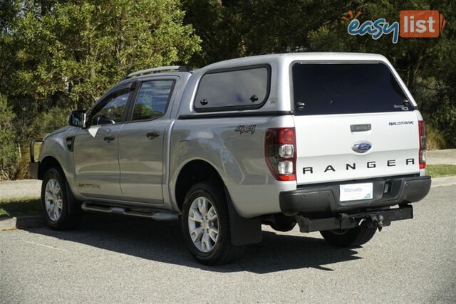 2013 FORD RANGER WILDTRAK DUAL CAB PX UTILITY