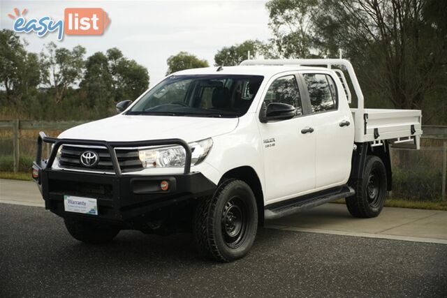 2019 TOYOTA HILUX SR DUAL CAB GUN126R CAB CHASSIS