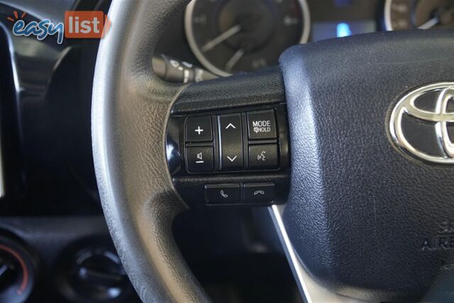 2019 TOYOTA HILUX SR DUAL CAB GUN126R CAB CHASSIS
