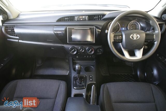 2019 TOYOTA HILUX SR DUAL CAB GUN126R CAB CHASSIS
