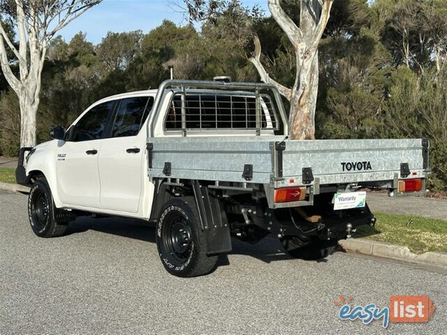 2020 TOYOTA HILUX SR DUAL CAB GUN126R CAB CHASSIS