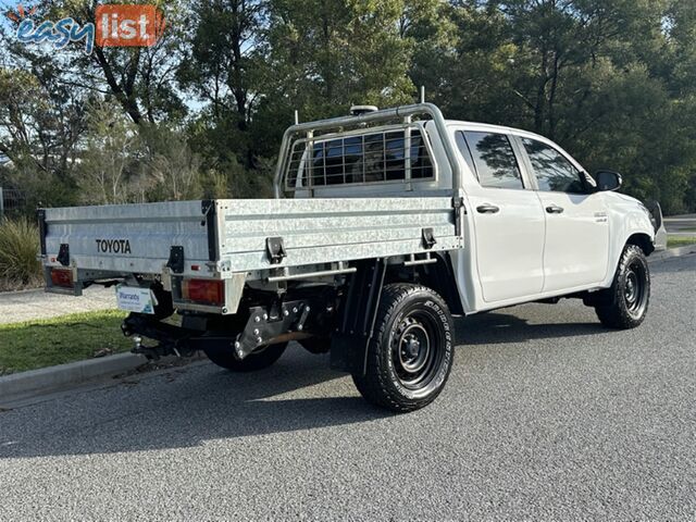 2020 TOYOTA HILUX SR DUAL CAB GUN126R CAB CHASSIS