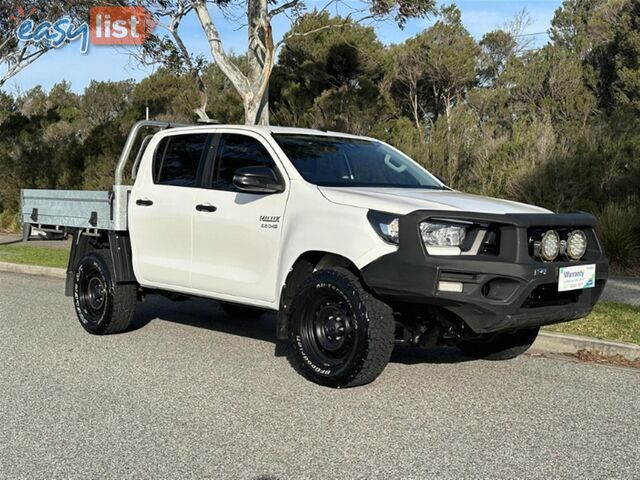 2020 TOYOTA HILUX SR DUAL CAB GUN126R CAB CHASSIS