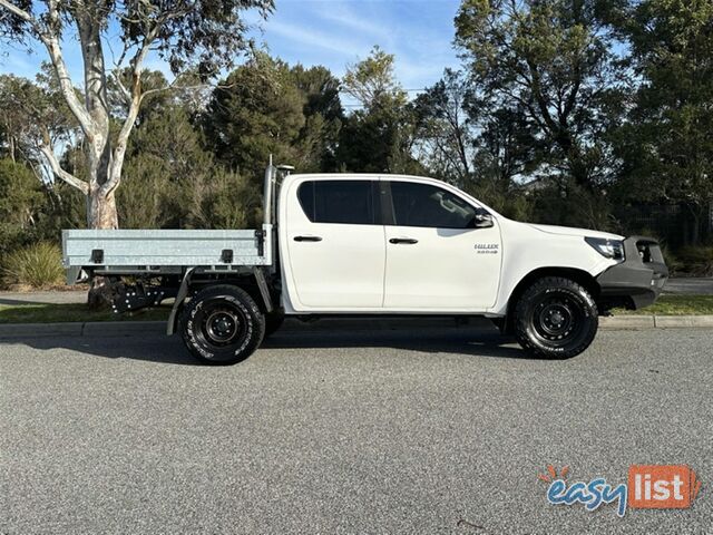 2020 TOYOTA HILUX SR DUAL CAB GUN126R CAB CHASSIS