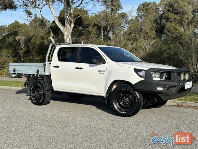 2020 TOYOTA HILUX SR DUAL CAB GUN126R CAB CHASSIS